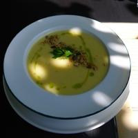 cuketová polévka v bistru Jakubov